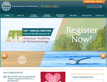 Tablet Screenshot of perio.org